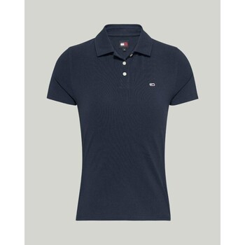 Abbigliamento Donna T-shirt & Polo Tommy Hilfiger DW0DW17220C1G Blu