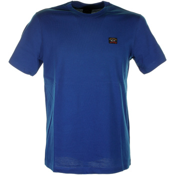 Paul & Shark T-shirt blu con logo Blu