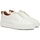 Scarpe Donna Sneakers Santoni Sneaker slip-on in pelle Bianco