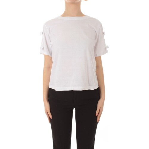 Abbigliamento Donna T-shirt maniche corte Twinset Actitude 241AP2241 Bianco