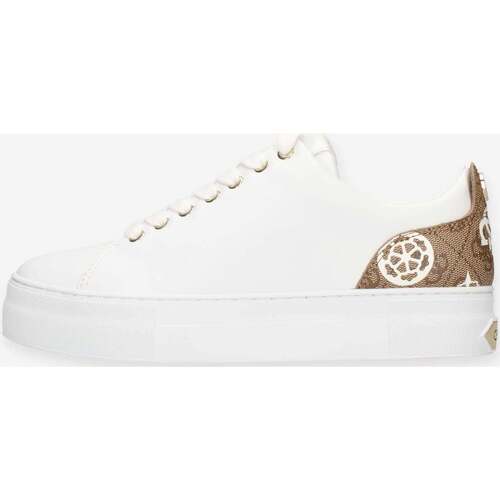 Scarpe Donna Sneakers alte Guess FLPGN4-ELE12-WHITE Bianco