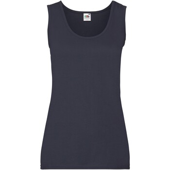 Abbigliamento Donna Top / T-shirt senza maniche Fruit Of The Loom SS704 Blu