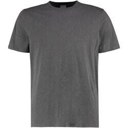 Abbigliamento Uomo T-shirts a maniche lunghe Kustom Kit K507 Grigio