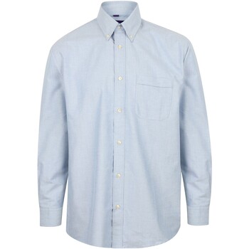 Abbigliamento Uomo Camicie maniche lunghe Henbury H510 Blu