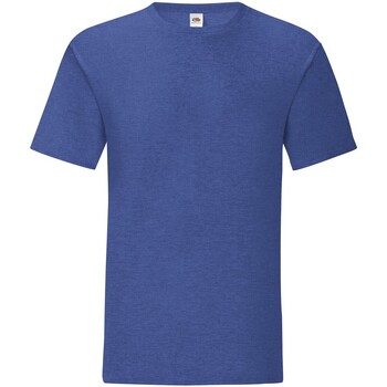 Abbigliamento Uomo T-shirts a maniche lunghe Fruit Of The Loom Iconic 150 Blu