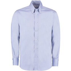 Abbigliamento Uomo Camicie maniche lunghe Kustom Kit K188 Blu