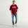 Abbigliamento Uomo T-shirt maniche corte Gcds t-shirt logo bordeaux Rosso