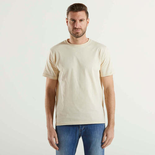 Abbigliamento Uomo T-shirt maniche corte Gcds t-shirt logo beige Beige