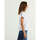 Abbigliamento Donna T-shirt maniche corte Twin Set t-shirt con etichetta logo e ricamo bianca Bianco