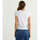 Abbigliamento Donna T-shirt maniche corte Twin Set t-shirt con oval-T bianca e cipria Bianco