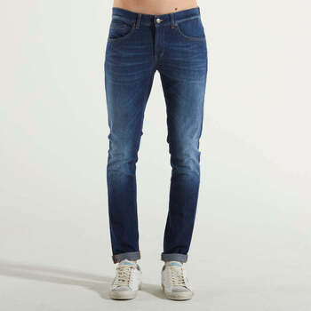 Abbigliamento Uomo Jeans Dondup jeans george denim scuro Blu