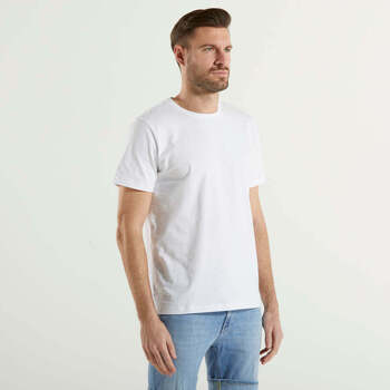 Dondup t-shirt tessuto biango small logo Bianco