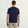 Abbigliamento Uomo T-shirt maniche corte Dondup t-shirt mezza manica girocollo in filo blu Blu