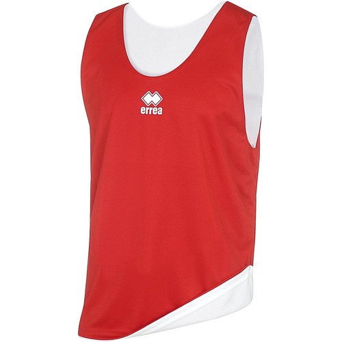 Abbigliamento Top / T-shirt senza maniche Errea Casacca Bib Double Rosso
