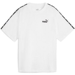 Abbigliamento Donna T-shirt maniche corte Puma T-shirt Donna Essentials Tape Bianco