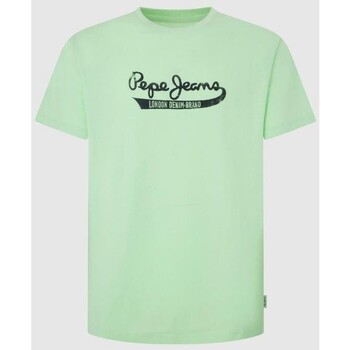 Abbigliamento Uomo T-shirt maniche corte Pepe jeans PM509390 CLAUDE Verde