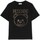 Abbigliamento Bambina T-shirt maniche corte Moschino HBM060LBA10 Nero