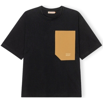 Abbigliamento Uomo T-shirt & Polo Revolution T-Shirt Oversize 1361 - Black Giallo