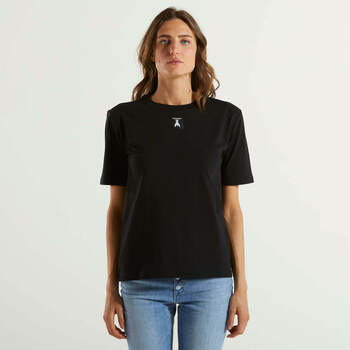 Abbigliamento Donna T-shirt maniche corte Patrizia Pepe t-shirt small logo nera Nero
