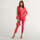 Abbigliamento Donna Pantaloni Patrizia Pepe pantalone elegante a sigaretta coral Rosso