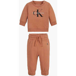 Abbigliamento Bambino Tuta Calvin Klein Jeans  Marrone