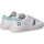 Scarpe Donna Sneakers basse Date D.A.T.E. sneaker Hill Low vintage calf whitwe mint Bianco