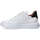 Scarpe Donna Sneakers basse Via Roma 15 sneaker pelle bianco nera Bianco