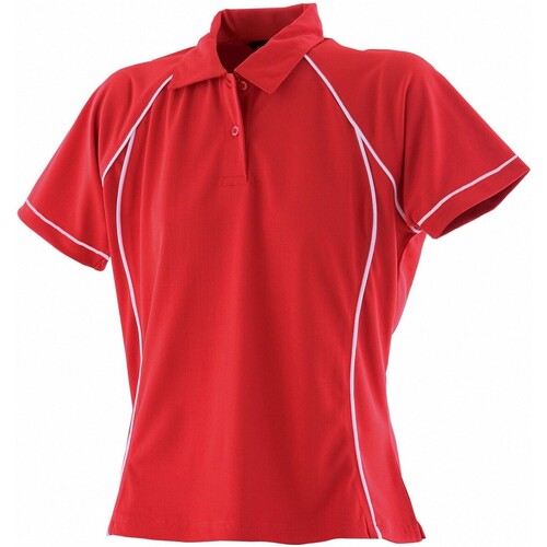 Abbigliamento Donna T-shirt & Polo Finden & Hales PC6200 Rosso
