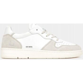 Scarpe Uomo Sneakers Date M997-CR-VC-WH - COURT VINTAGE-WHITE Bianco