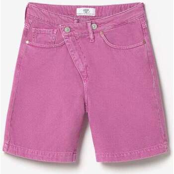 Abbigliamento Bambina Shorts / Bermuda Le Temps des Cerises Bermuda shorts in jeans CASA Viola