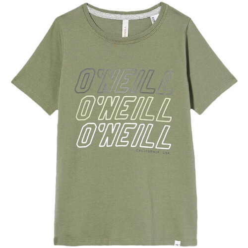 Abbigliamento Bambino T-shirt maniche corte O'neill 1A2497-6043 Verde