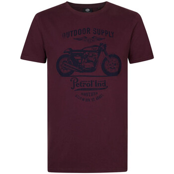 Abbigliamento Uomo T-shirt maniche corte Petrol Industries M-3030-TSR262 Rosso