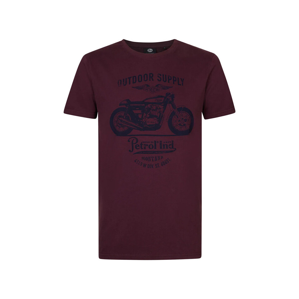 Abbigliamento Uomo T-shirt & Polo Petrol Industries M-3030-TSR262 Rosso