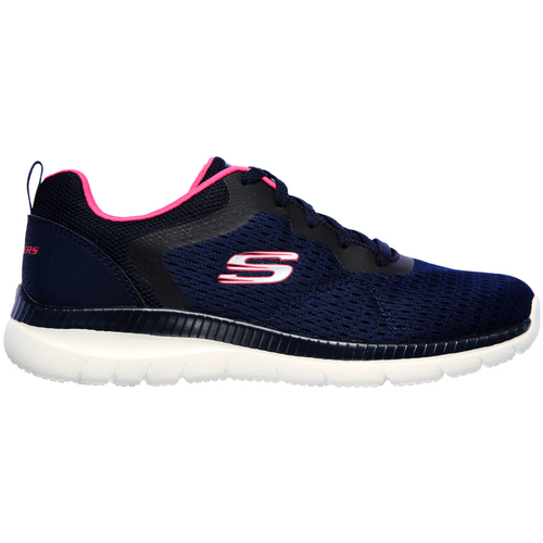 Scarpe Donna Sneakers Skechers BOUNTIFUL QUICK PATH Blu