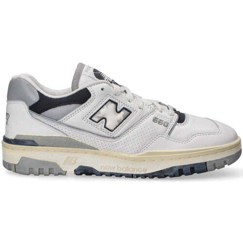 Scarpe Uomo Sneakers basse New Balance 550 sneaker bianco grigio Bianco
