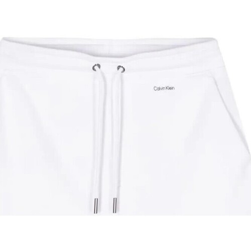 Abbigliamento Uomo Shorts / Bermuda Calvin Klein Jeans NANO LOGO COT MODAL SWEATSHORTS Bianco