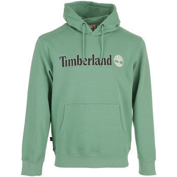 Abbigliamento Uomo Felpe Timberland Linear Logo Hoodie Verde