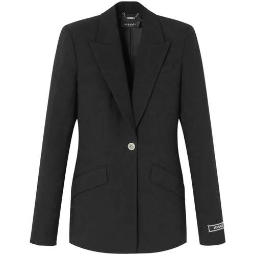 Abbigliamento Donna Giacche / Blazer Versace INFORMAL JACKET Nero