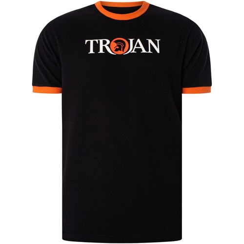 Abbigliamento Uomo T-shirt maniche corte Trojan T-shirt grafica Nero