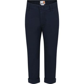 Abbigliamento Bambino Pantaloni Timberland T60051 83D Blu