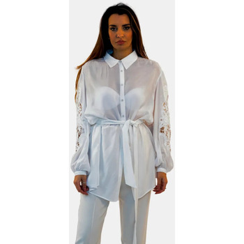 Abbigliamento Donna Camicie Fracomina FR24ST6024W69401 Bianco