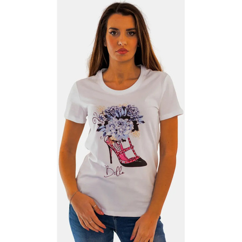 Abbigliamento Donna T-shirt & Polo Fracomina FR24ST3004J40108 Colourless