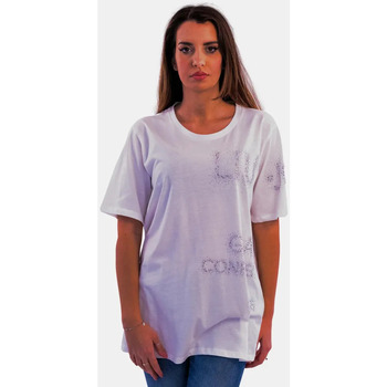 Abbigliamento Donna T-shirt & Polo Liu Jo TA4138-JS923 Nero