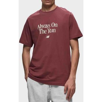 Abbigliamento Uomo T-shirt maniche corte New Balance MT41587 Multicolore