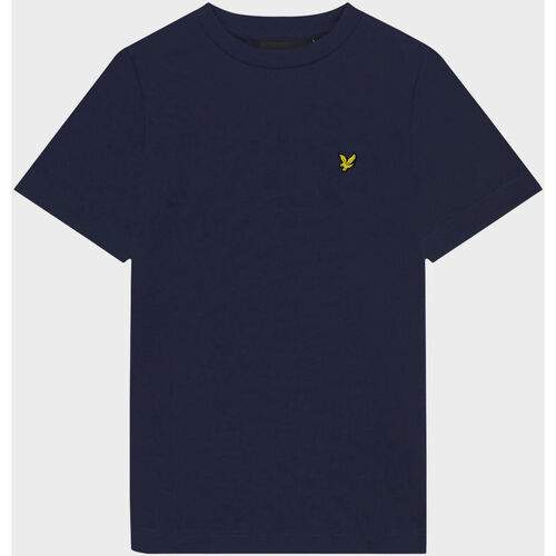 Abbigliamento Bambino T-shirt & Polo Lyle And Scott T-SHIRT PLAIN RAGAZZO Blu