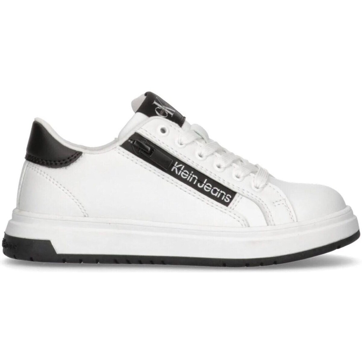 Scarpe Unisex bambino Sneakers alte Calvin Klein Jeans V3X9-80724-1355 Bianco
