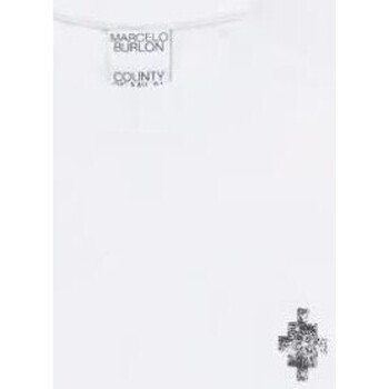 Abbigliamento Uomo T-shirt maniche corte Marcelo Burlon County Of Milan VERTIGO SNAKE BASIC T-SHIRT Bianco