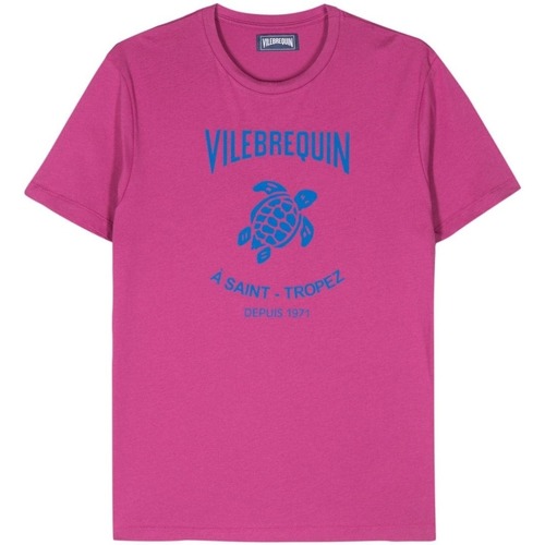Abbigliamento Uomo T-shirt maniche corte Vilebrequin T-SHIRT T/P WASHED Rosa