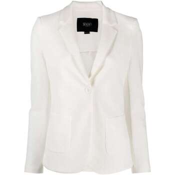 Abbigliamento Donna Giacche / Blazer Seventy Venezia GIACCA Bianco