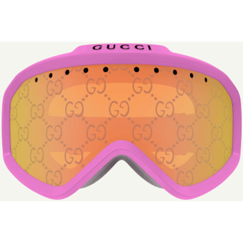 Accessori Accessori sport Gucci Occhiali da Sole  Maschera da Sci e Snowboard GG1210S 004 Rosa